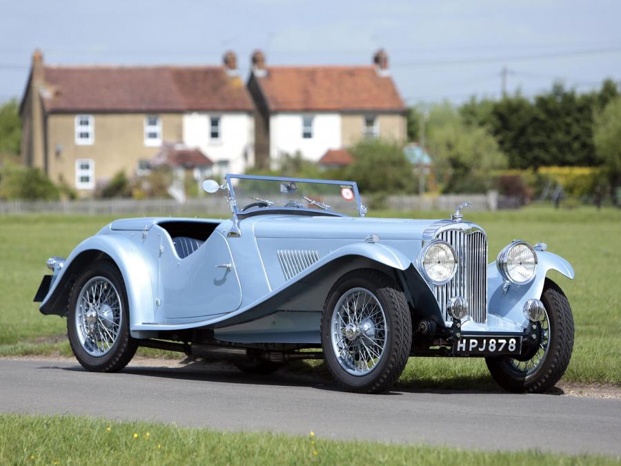  AC Six 16/90 Supercharged Tourer 1938 года  (фото 1 из 9)